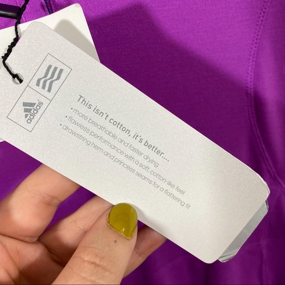 Adidas Purple Golf Dress NWT - Picture 3 of 11